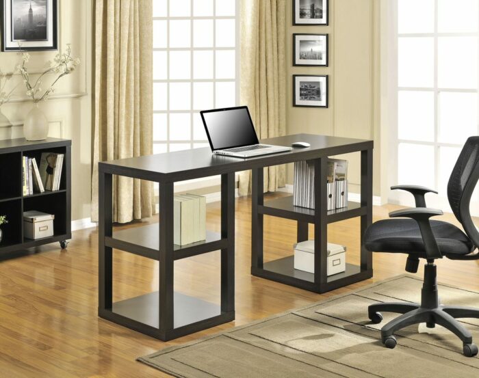 Dorel Parsons Deluxe desk in Black or Espresso-19847