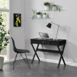 Dorel Paxton Campaign Desk in Black / Red / Blue / White / Grey-19885
