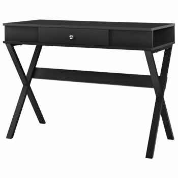 Dorel Paxton Campaign Desk in Black / Red / Blue / White / Grey-0