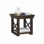 Dorel Wildwood End table in Espresso-19946