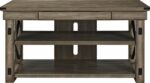 Dorel Wildwood Veneer 50" TV unit in Espresso or Rustic Grey-19960