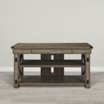 Dorel Wildwood Veneer 50" TV unit in Espresso or Rustic Grey-19961