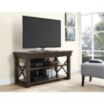 Dorel Wildwood Veneer 50" TV unit in Espresso or Rustic Grey-19959