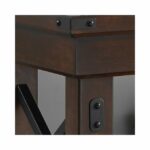 Dorel Wildwood Veneer 50" TV unit in Espresso or Rustic Grey-19951