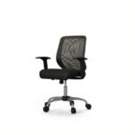 Alphason Atlanta office chair Black Grey & Purple-19062