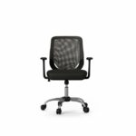 Alphason Atlanta office chair Black Grey & Purple-19067
