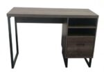 Dorel Candon Desk in medium brown-0