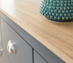 GFW Lancaster 7 Drawer Merchants Chest Slate Blue-20092