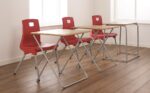 Metalliform Stacking Exam desks-20170