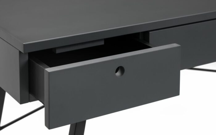 Julian Bowen Trianon Home Office Desk Grey -20217