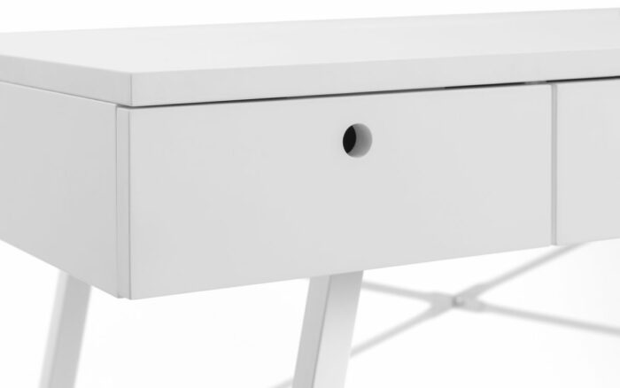 Julian Bowen Trianon Home Office Desk White-20233