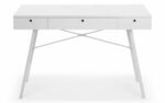 Julian Bowen Trianon Home Office Desk White-0