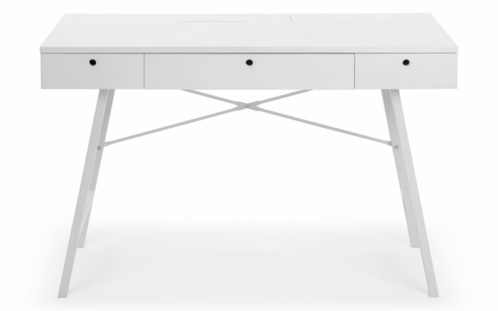 Julian Bowen Trianon Home Office Desk White-0