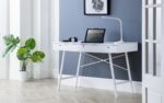 Julian Bowen Trianon Home Office Desk White-20234