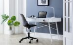 Julian Bowen Trianon Home Office Desk White-20236