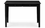 julian bowen Carrington Desk Black Finish 2 Drawers-20449