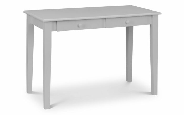 julian bowen Carrington Desk Grey Finish 2 Drawers-20457