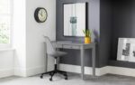julian bowen Carrington Desk Grey Finish 2 Drawers-20455