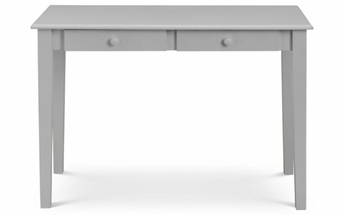 julian bowen Carrington Desk Grey Finish 2 Drawers-20458