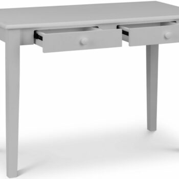 julian bowen Carrington Desk Grey Finish 2 Drawers-0