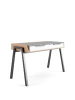 Alphason Geneva Desk Walnut/White Multi Colour with Storage-0