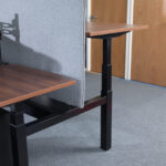 DAMS Elev8 Vibe fabric screen for back to back desks Made to Order-20553