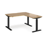 DAMS Elev8 Touch sit-stand desk with return desk-20536