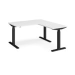 DAMS Elev8 Touch sit-stand desk with return desk-20529