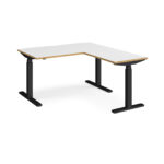 DAMS Elev8 Touch sit-stand desk with return desk-20530