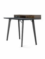 Alphason Memphis Walnut & Grey Contemporary desk -20652