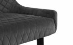 julian bowen Luxe Velvet Dining Bench Blue, Grey or Mustard-20512