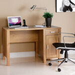 Dams Amazonia home office workstation in oak-20860