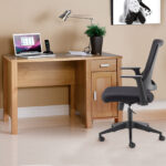 Dams Amazonia home office workstation in oak-20858