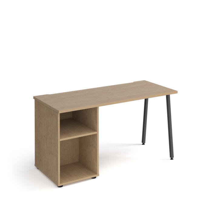 dams Sparta A-Frame Straight Desk with Support pedestal -20752