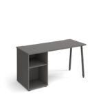dams Sparta A-Frame Straight Desk with Support pedestal -0