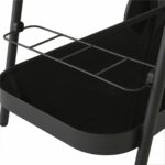 Novogratz Barbie Serving Bar Trolley Cart - Charcoal-21178