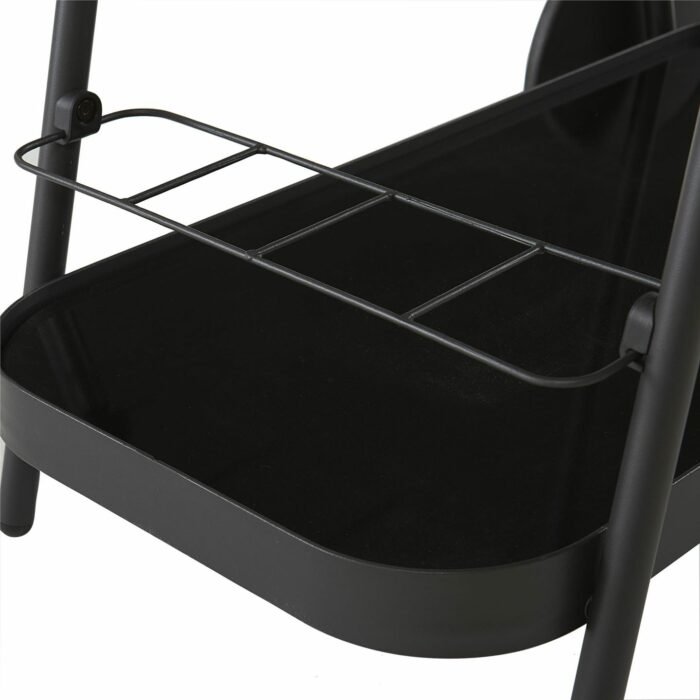 Novogratz Barbie Serving Bar Trolley Cart - Charcoal-21178