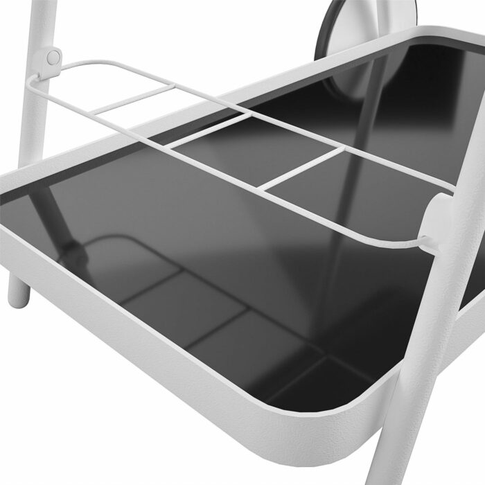 Novogratz Barbie Serving Bar Trolley Cart - White-21193