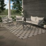 Novogratz Teddi 4 Piece Conversation Set complete with covers-20931