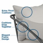 Novogratz Teddi 4 Piece Conversation Set complete with covers-20930