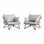 Novogratz Teddi 2 Lounge Chairs Including Covers-0