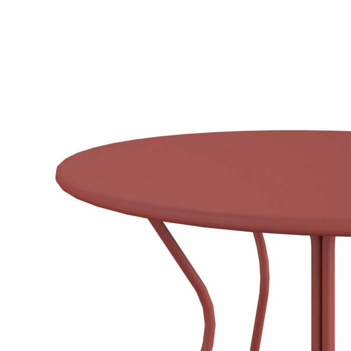 Novogratz Heidi Bistro Indoor or Outdoor Set in Red-20957