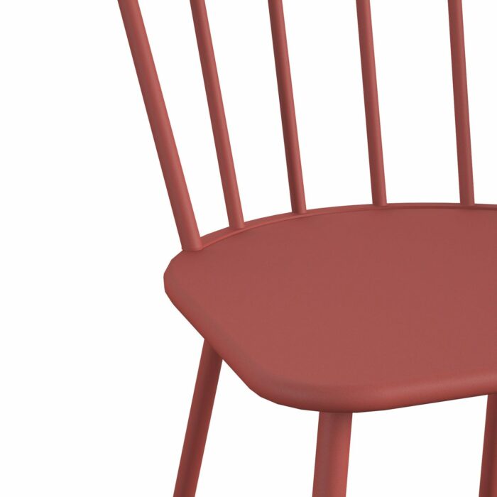 Novogratz Heidi Bistro Indoor or Outdoor Set in Red-20962