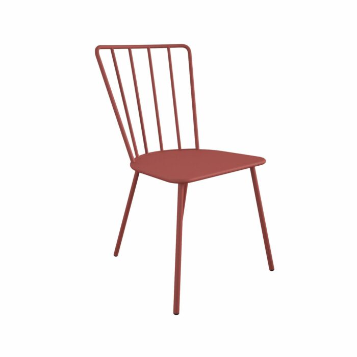 Novogratz Heidi Bistro Indoor or Outdoor Set in Red-20959