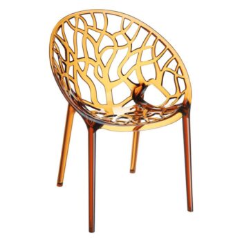 ZAP crystal transparent tree poly armchair - transparent - 7 colours-0
