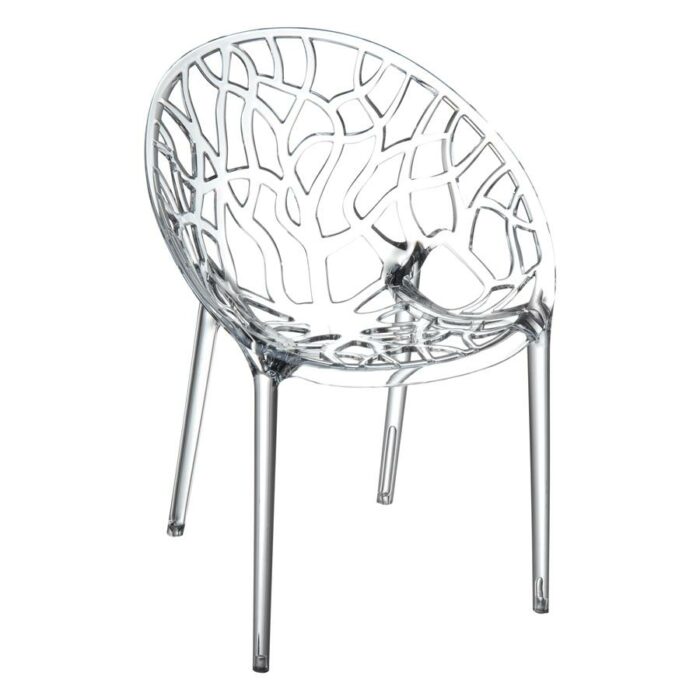 ZAP crystal transparent tree poly armchair - transparent - 7 colours-21749