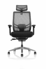 Dynamic Ergo Click Black Mesh with Fabric Seat - Chiropractor Approved-21803