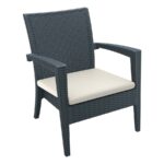 Zap Miami Lounge 6 Piece set in Dark Grey-21789