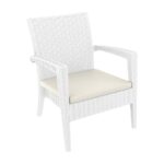 Zap Miami Lounge 6 Piece set in White-21796