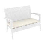Zap Miami Lounge 6 Piece set in White-21797